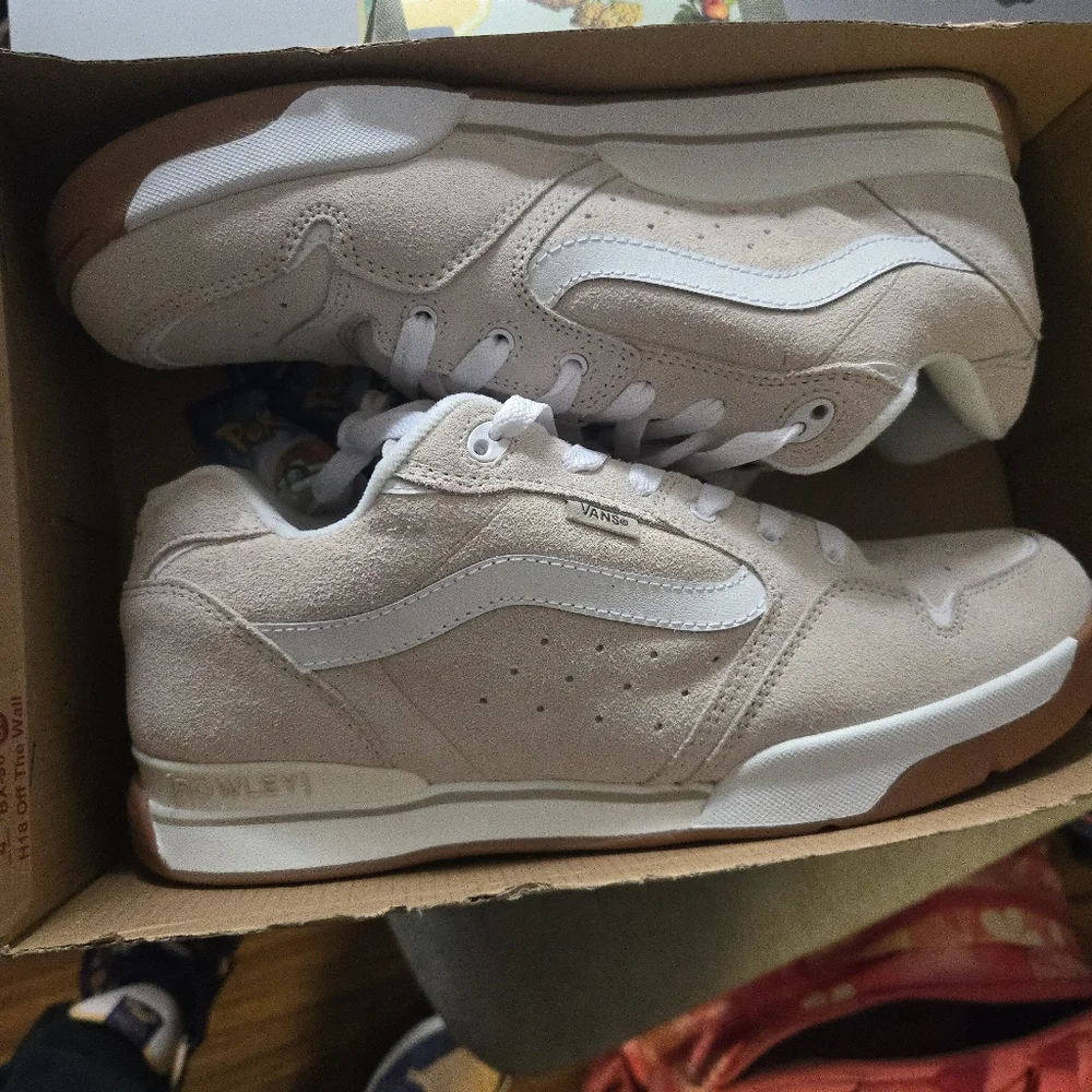 Vans Rowley XLT Men 13 Y2K Utility Rainy Day Cream Gum Bottom 112025 - Picture 10 of 11